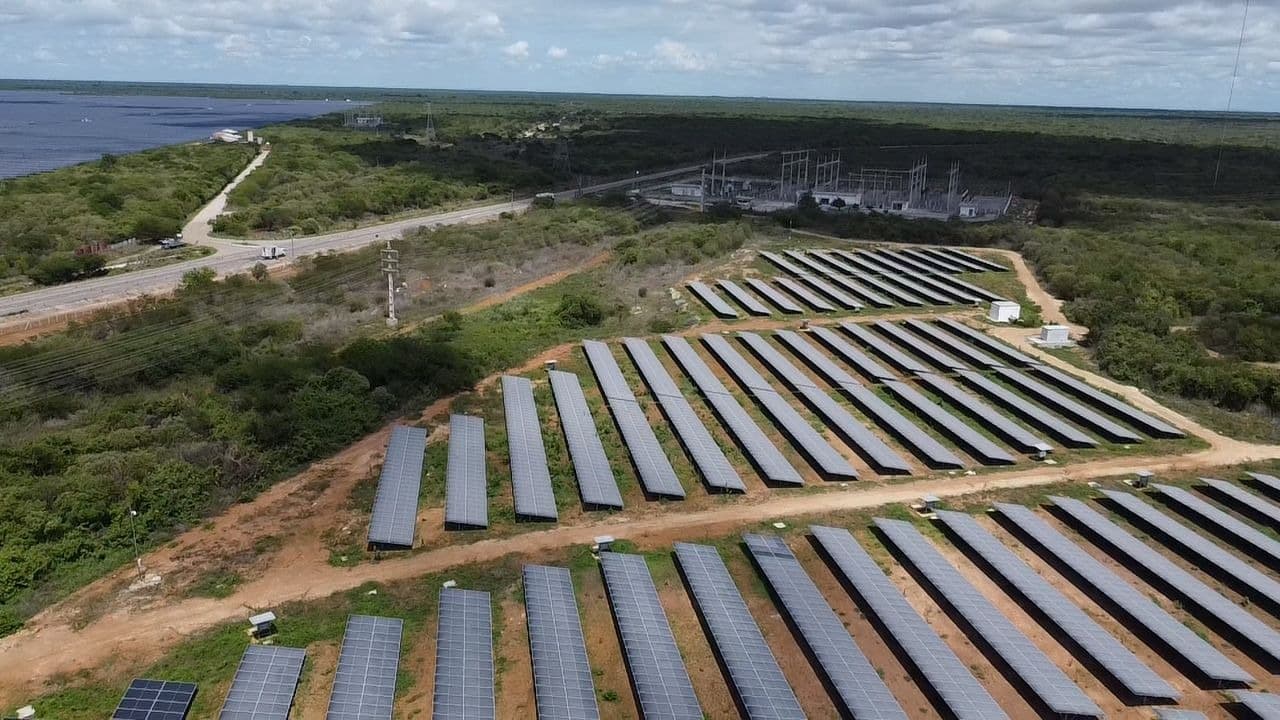 Imagem da usina Quixeré-CE
