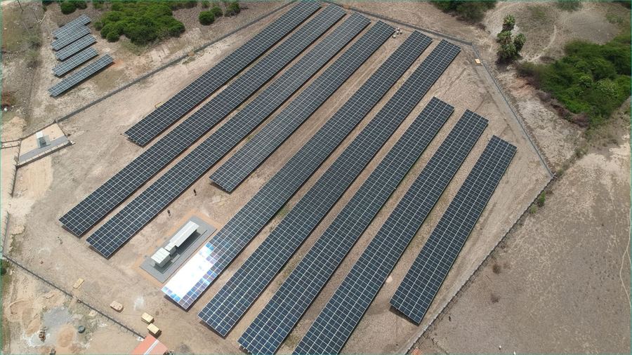 Usina fotovoltaica em Jaguaruana, Ceará